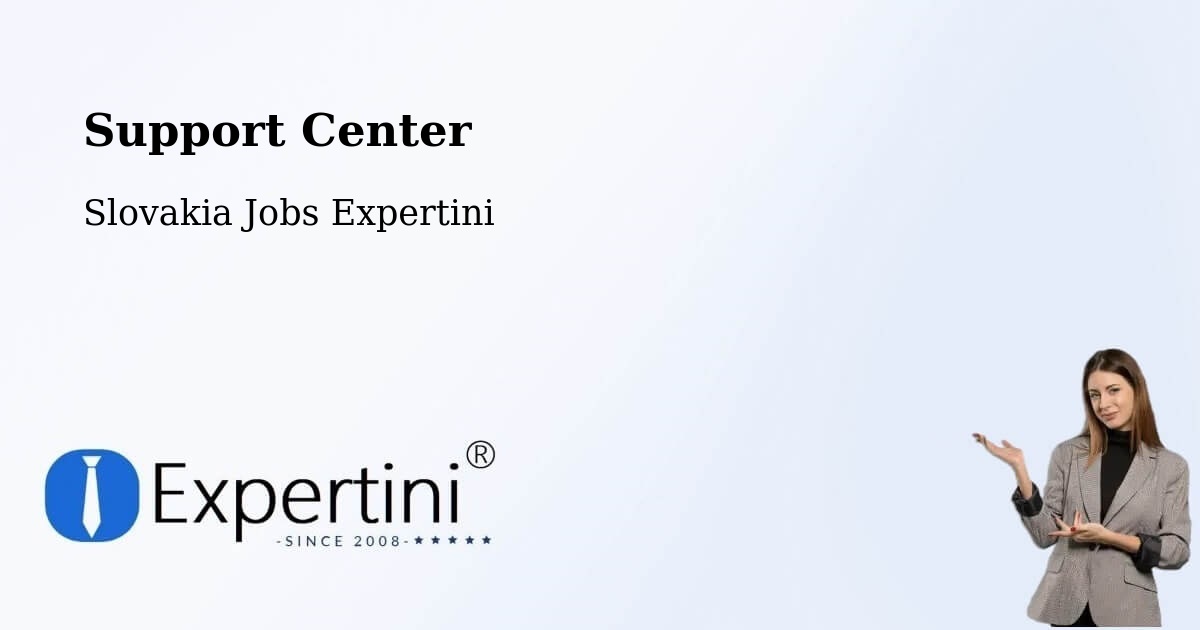 Support Services – Podolínec - Slovakia Jobs Expertini